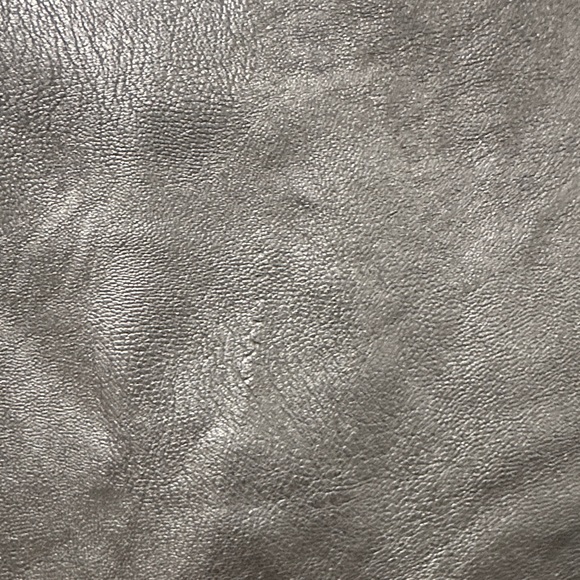 Topshop Faux Leather Mini Skirt with Side Slit - Picture 5 of 14